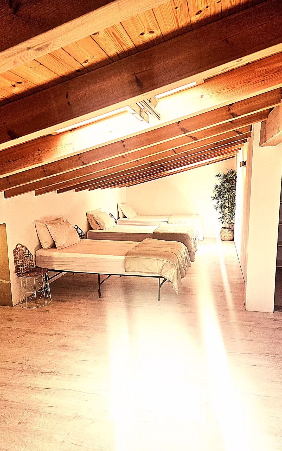 Attic upper level triple en-suite bedroom